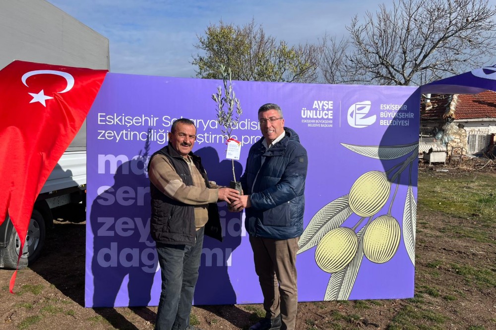 Eskişehir’de zeytin geleceğe kök salıyor