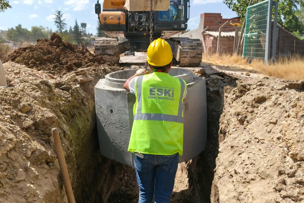 Çukurhisar’da kanalizasyon altyapısı güçlendirildi