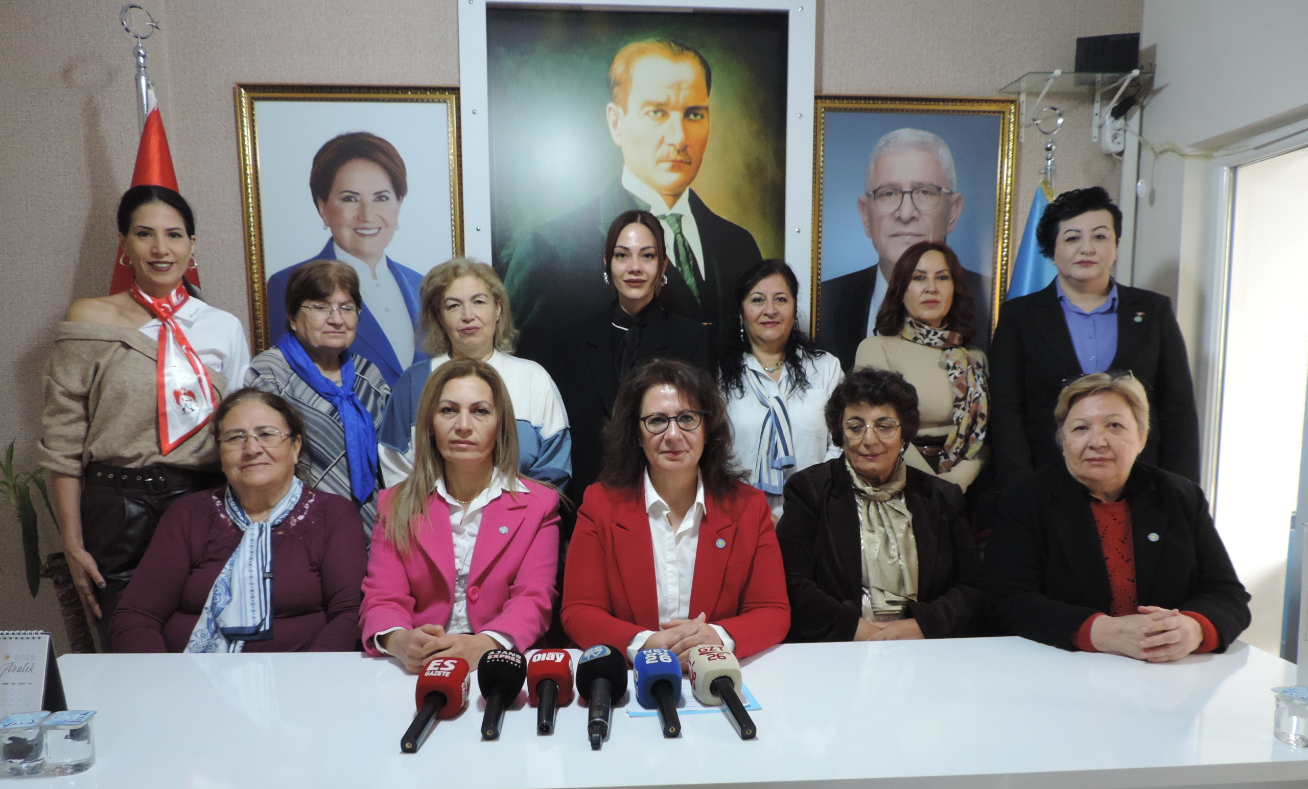 İYİ Partili Çam'dan 5 Aralık Uyarısı: "Meclis'teki yüzde 20 Temsil Bir Utanç Tablosudur!" 5 iyi-parti-kadin-kollari