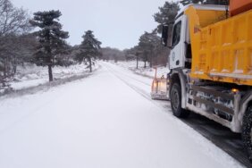 eskişehir’in o i̇lçesinde taşımalı eğitime kar engeli
