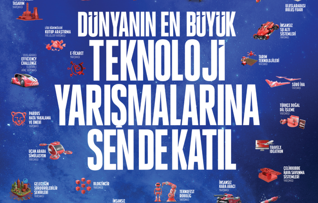TEKNOFEST’te yerini almak isteyenler dikkat! Başvurular bu tarihe kadar devam edecek