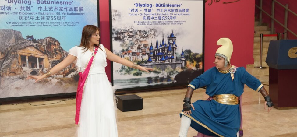 Sanatın evrensel dili Eskişehir’de Türkiye ve Çin’i buluşturdu