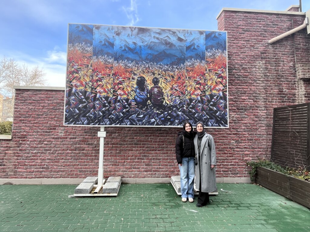 “Savaşın Çocukları” eseri Avlu Sanat’ta yerini aldı