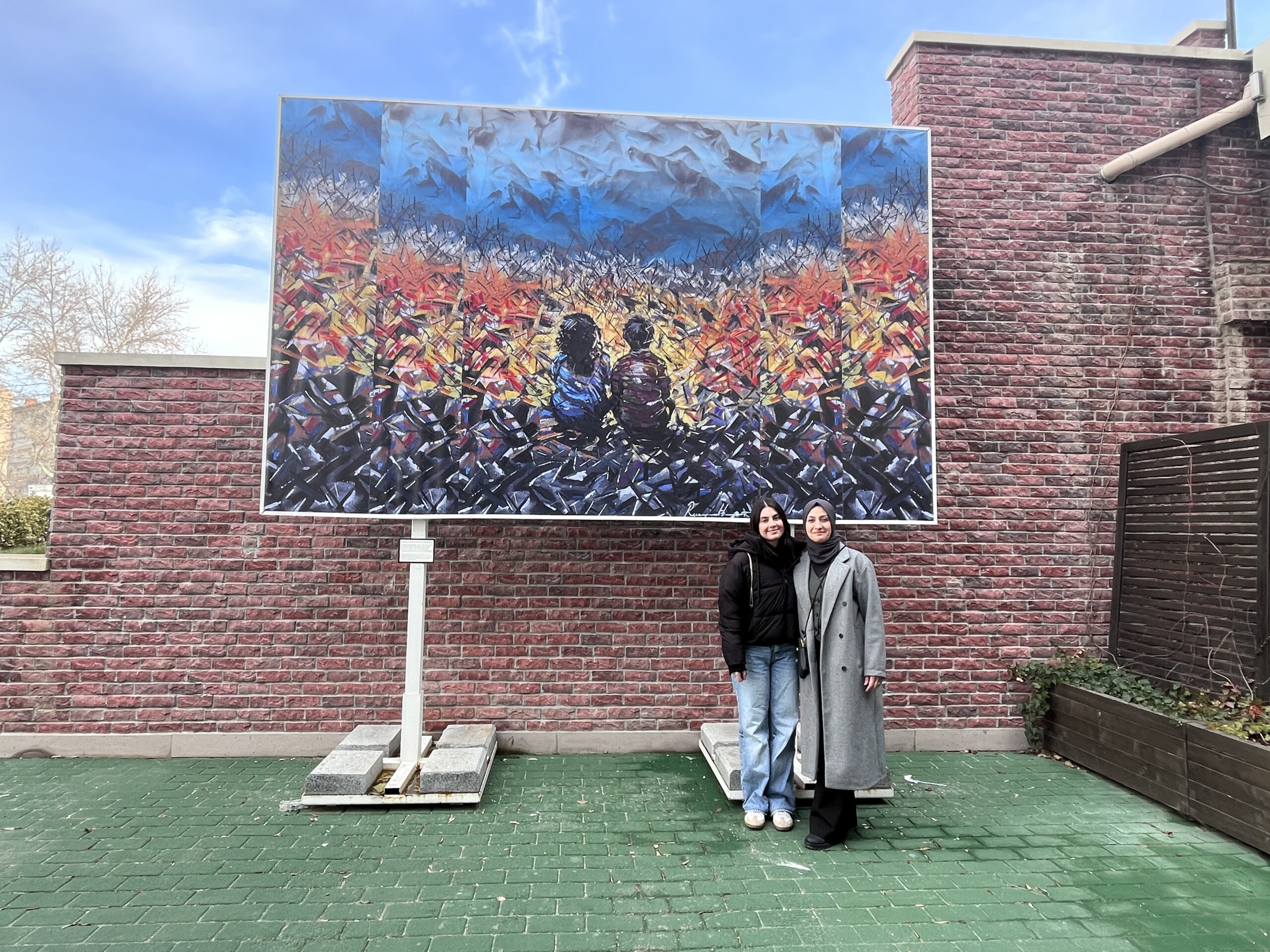 “Savaşın Çocukları” eseri Avlu Sanat’ta yerini aldı