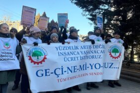 eskişehir’de emekliler sokağa çıktı: “tüm emeklilerin maaşlarına derhal 20 bin lira seyyanen zam yapılsın”