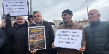 Eskişehir’de ölüm yolunda açıklama: “Bu yol denetimsizliğin, sorumsuzluğun en üst noktada yaşandığı mahallemiz”