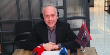 Çağrı İnşaat Yönetim Kurulu Başkanı Mustafa Ümit Kaleli basın mensuplarıyla buluştu