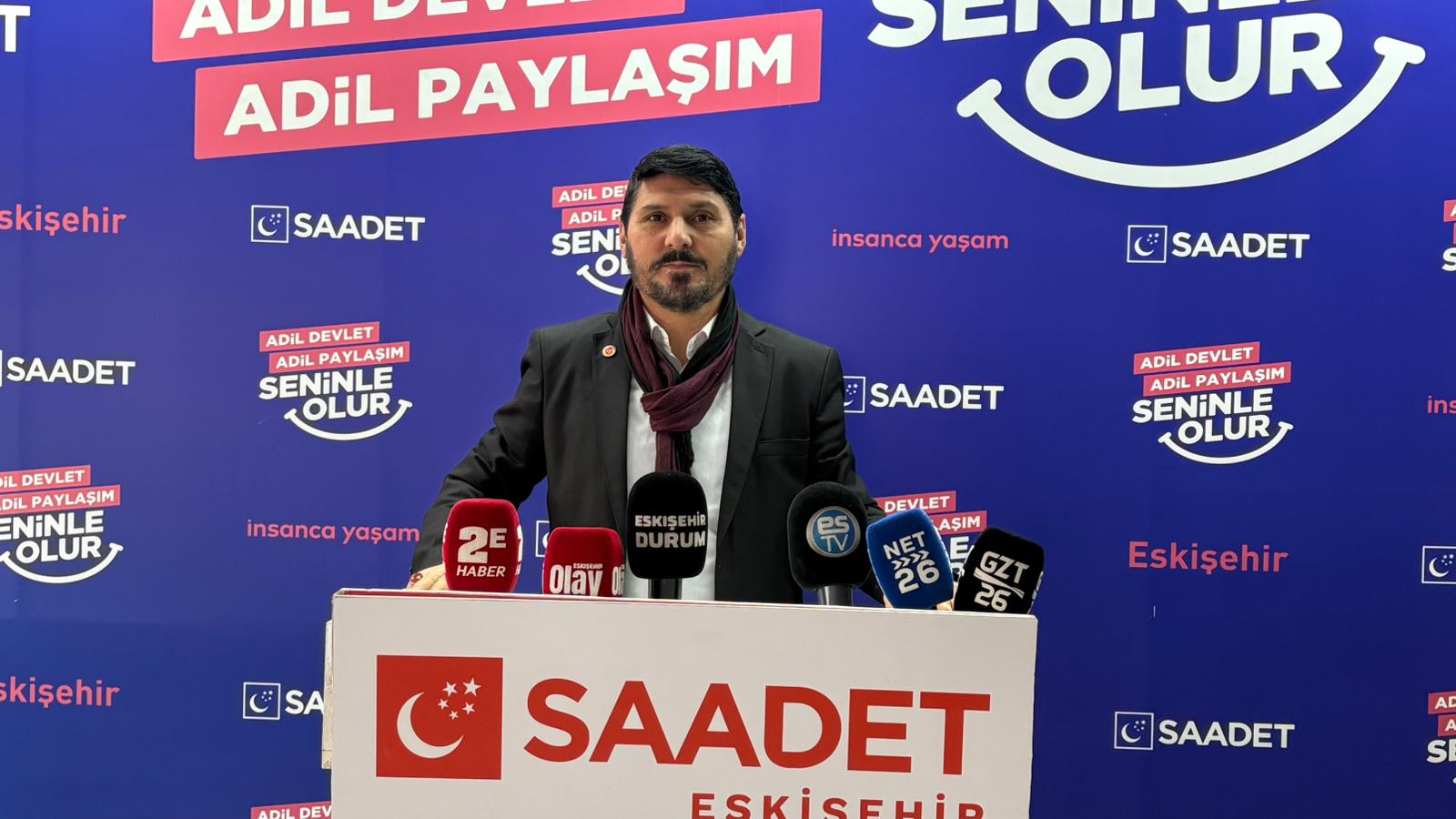 Saadet Partisi’nden belediye uygulamalarına eleştiri