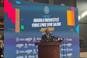 Yusuf Adıgüzel, Anadolu Üniversitesi yeni spor salonu açılışında konuştu