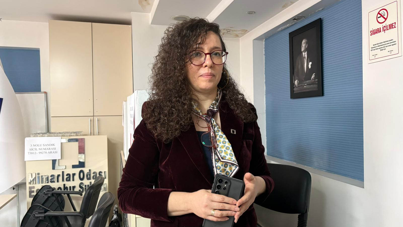 Mimarlar Odası Eskişehir Şubesi’nde Sibel Özdemir İlhan güven tazeledi 5 WhatsApp Image 2026-02-22 at 13.26.16