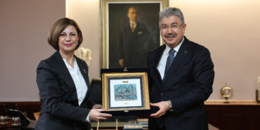 Vali Yılmaz’dan Başkan Ünlüce’ye ziyaret