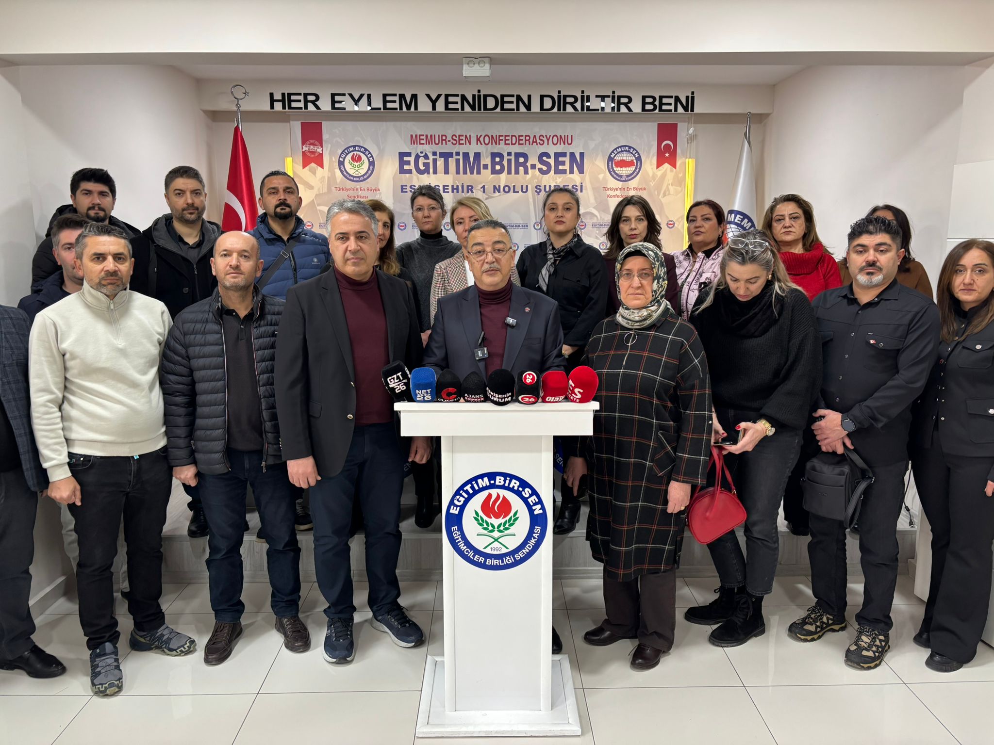 Eğitim-Bir-Sen Eskişehir 1 No’lu Şube’den okul öncesi yöneticilik düzenlemesine tepki